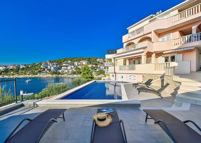 Luxury 2 Etage With Private Heated Pool Appartement Rogoznica (Sibenik-Knin)